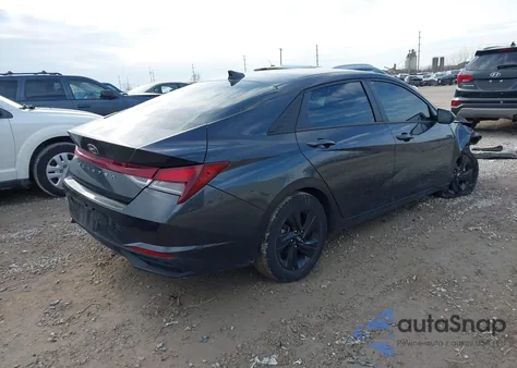 2022 Hyundai Elantra Sel z USA, uszkodzony, nr VIN 5NPLS4AGXNH075681